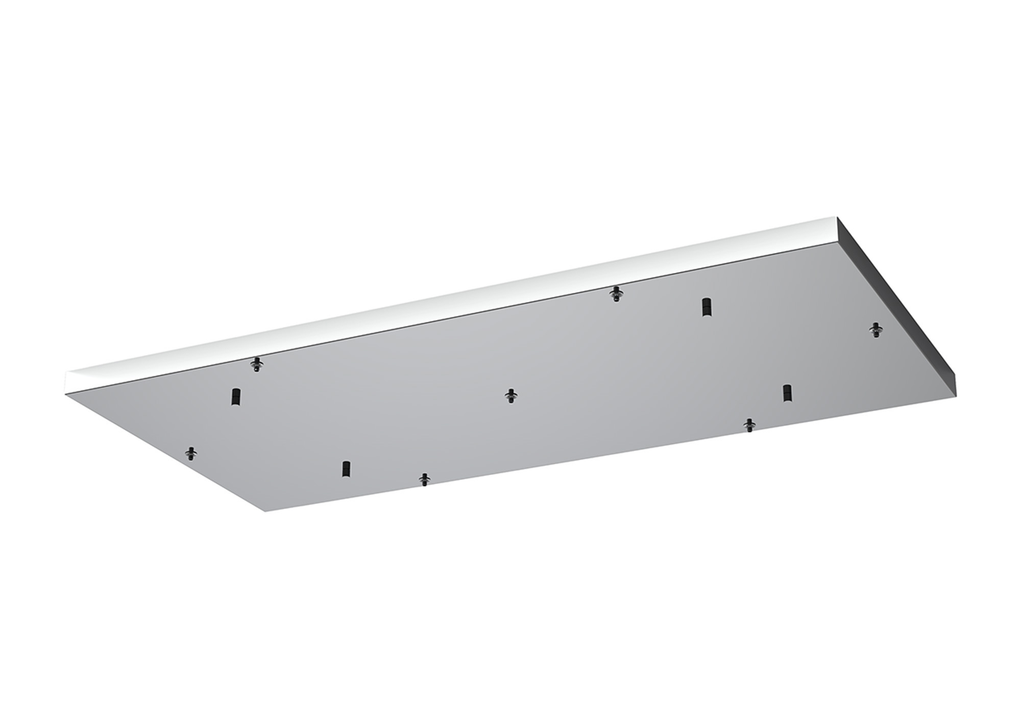 Elsa 7 Hole 940 x 460mm Rectangular Canopy Kit Chrome M8273  Mantra Elsa